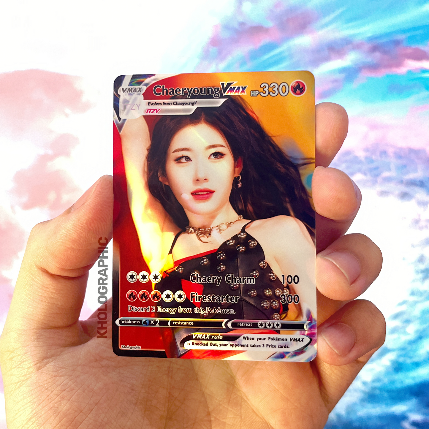 ITZY VMAX Holographic Cards