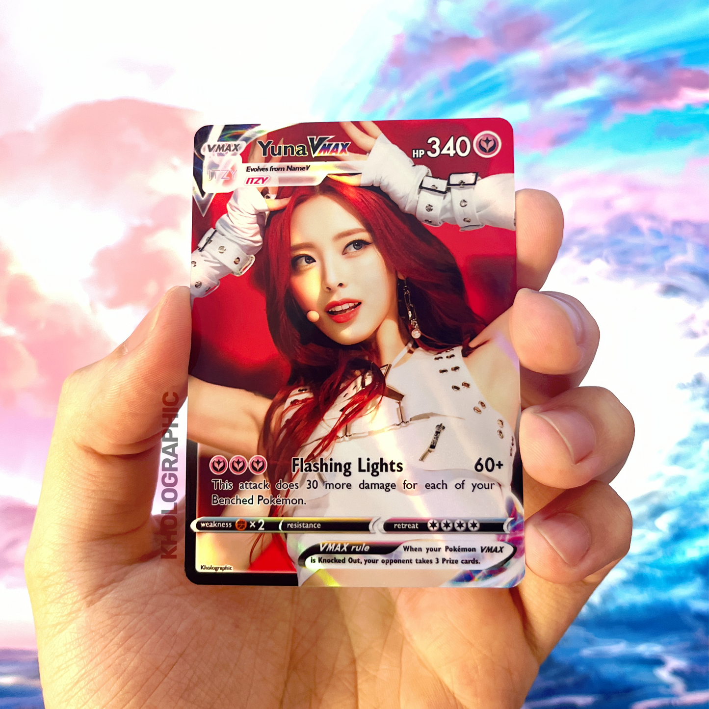 ITZY VMAX Holographic Cards