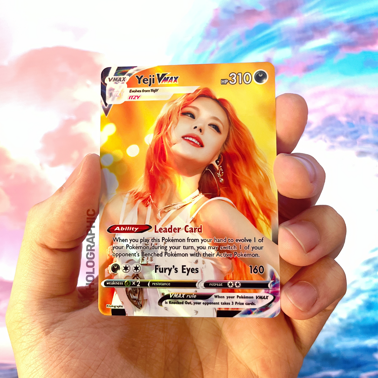 ITZY VMAX Holographic Cards