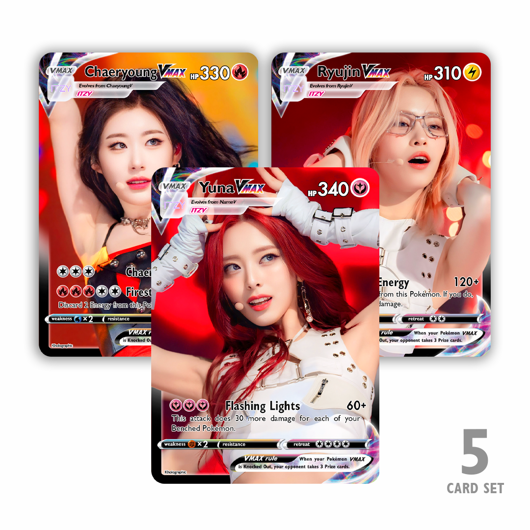 ITZY VMAX Holographic Cards