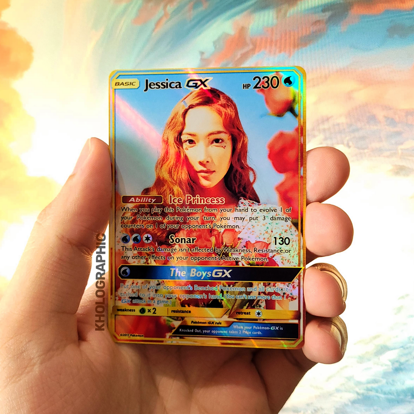 SNSD Girls Generation GX Gold Holographic Cards